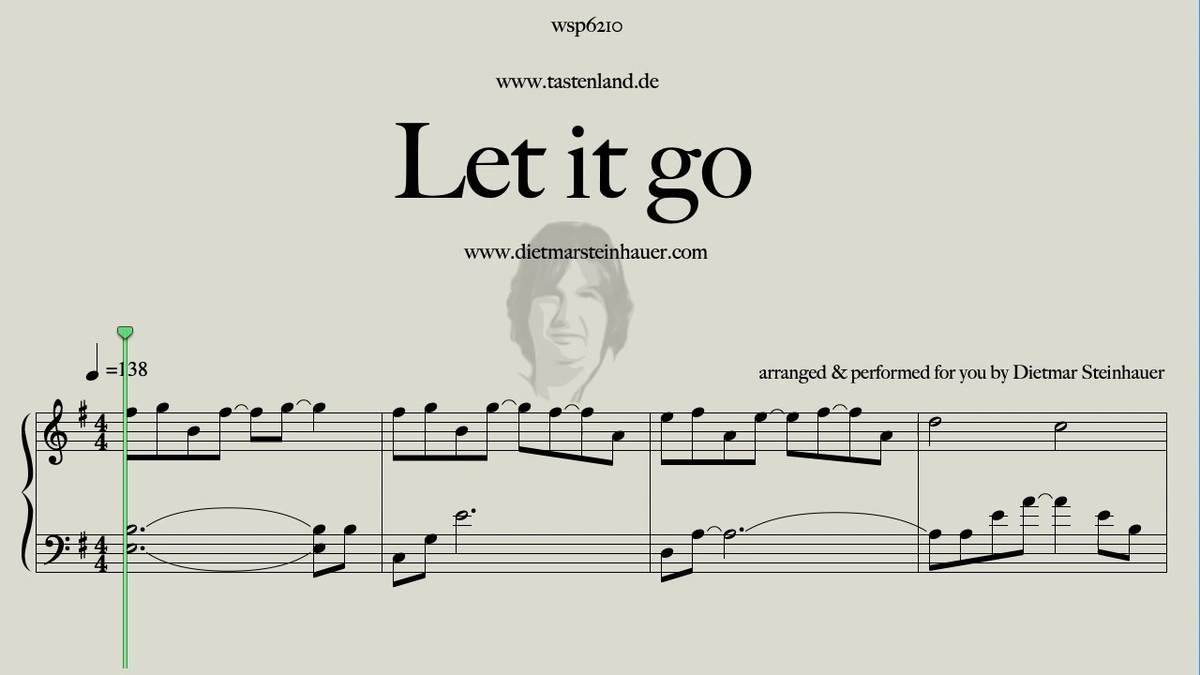 Let it go - Frozen - Die Eiskönigin - Dietmar Steinhauer